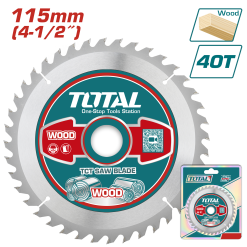 Disco Sierra 4.5" 115MM 40T Para Madera