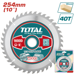 Disco DE Sierra TCT 10" 254/255MM 40T Madera