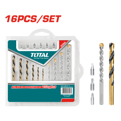 Broca HSS Y Puntas SET 16 Piezas