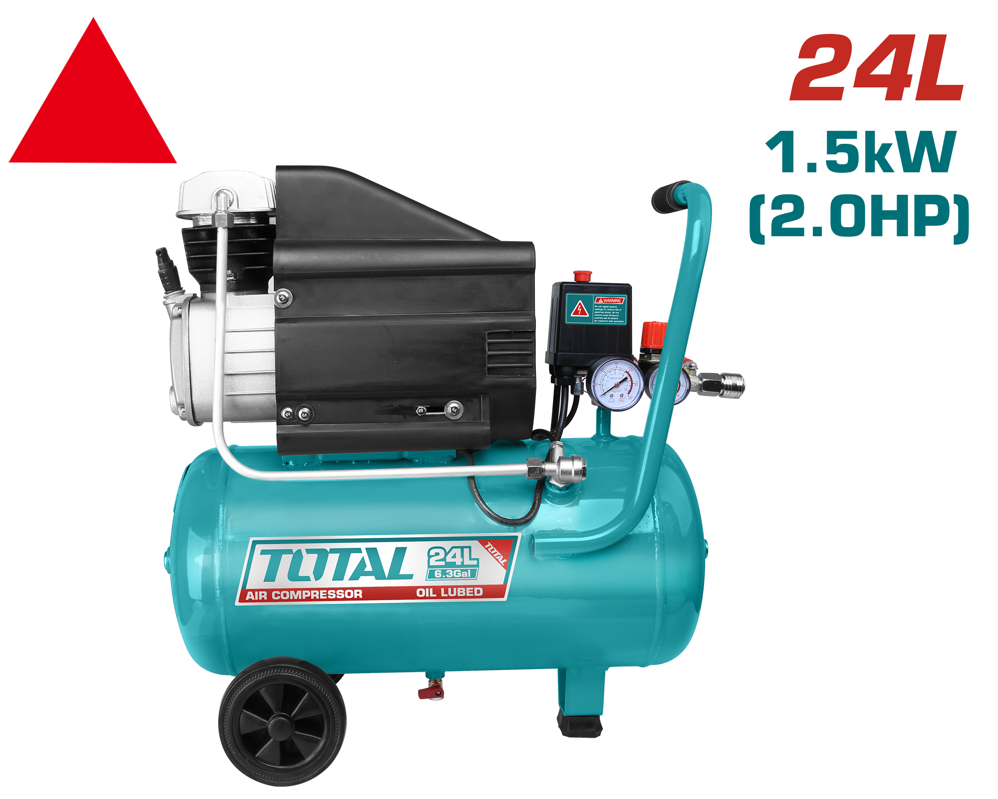 Compresor DE Aire 2HP/24L Total (Tc120246)