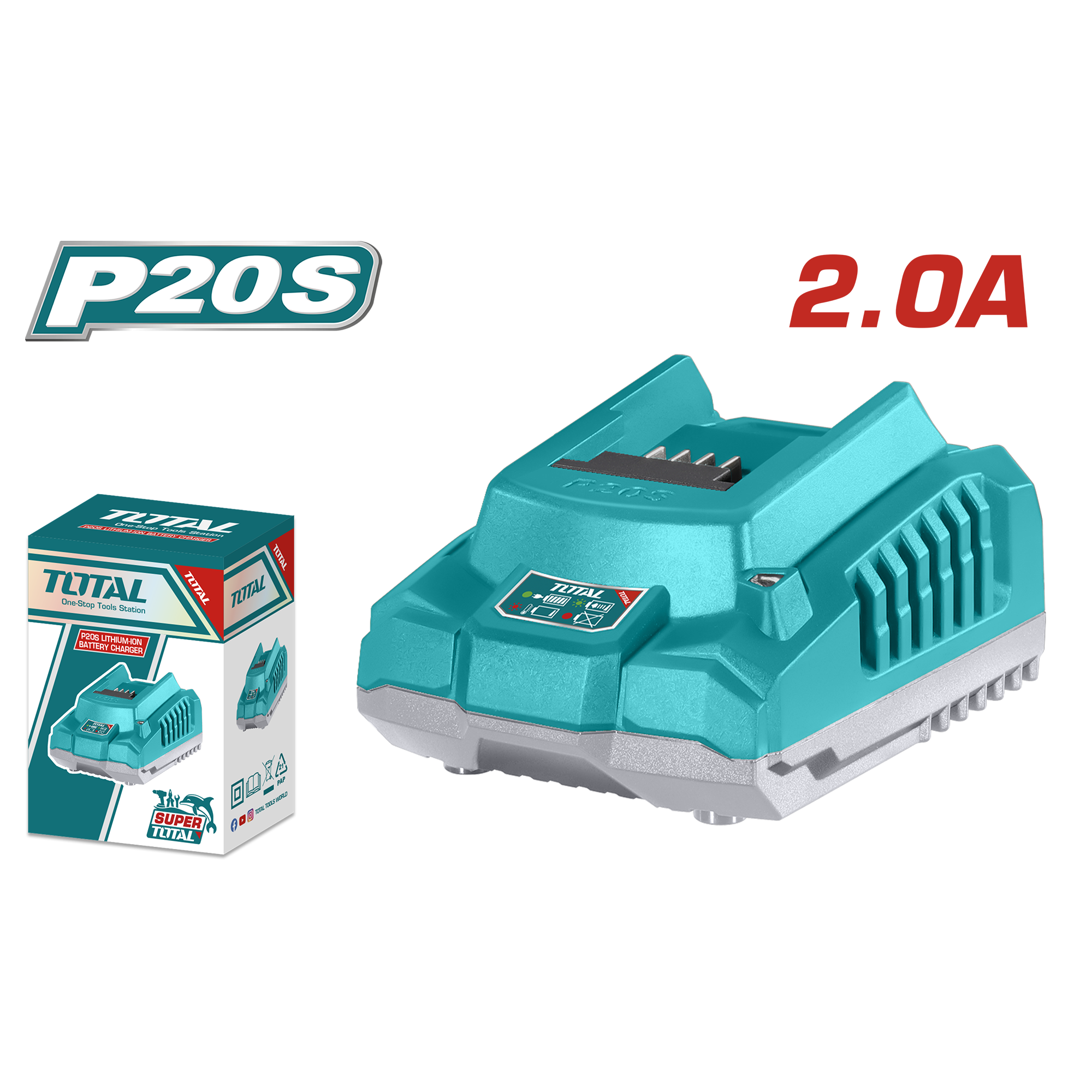 Cargador de batería P20S