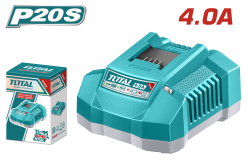 Cargador Rápido 4A Para Baterías Litio Ion 20v