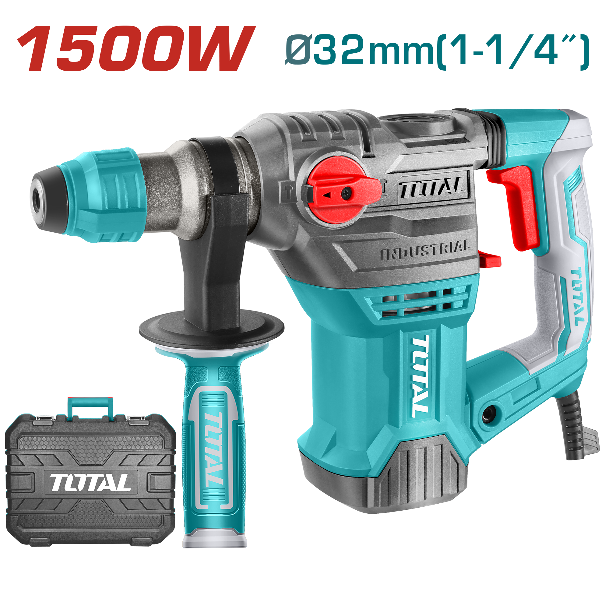 Rotomartillo Percutor Sds Plus 32mm - 1500w - 5.5J