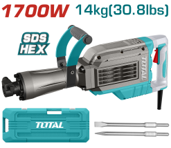 Martillo Demoledor 1700w 14kg