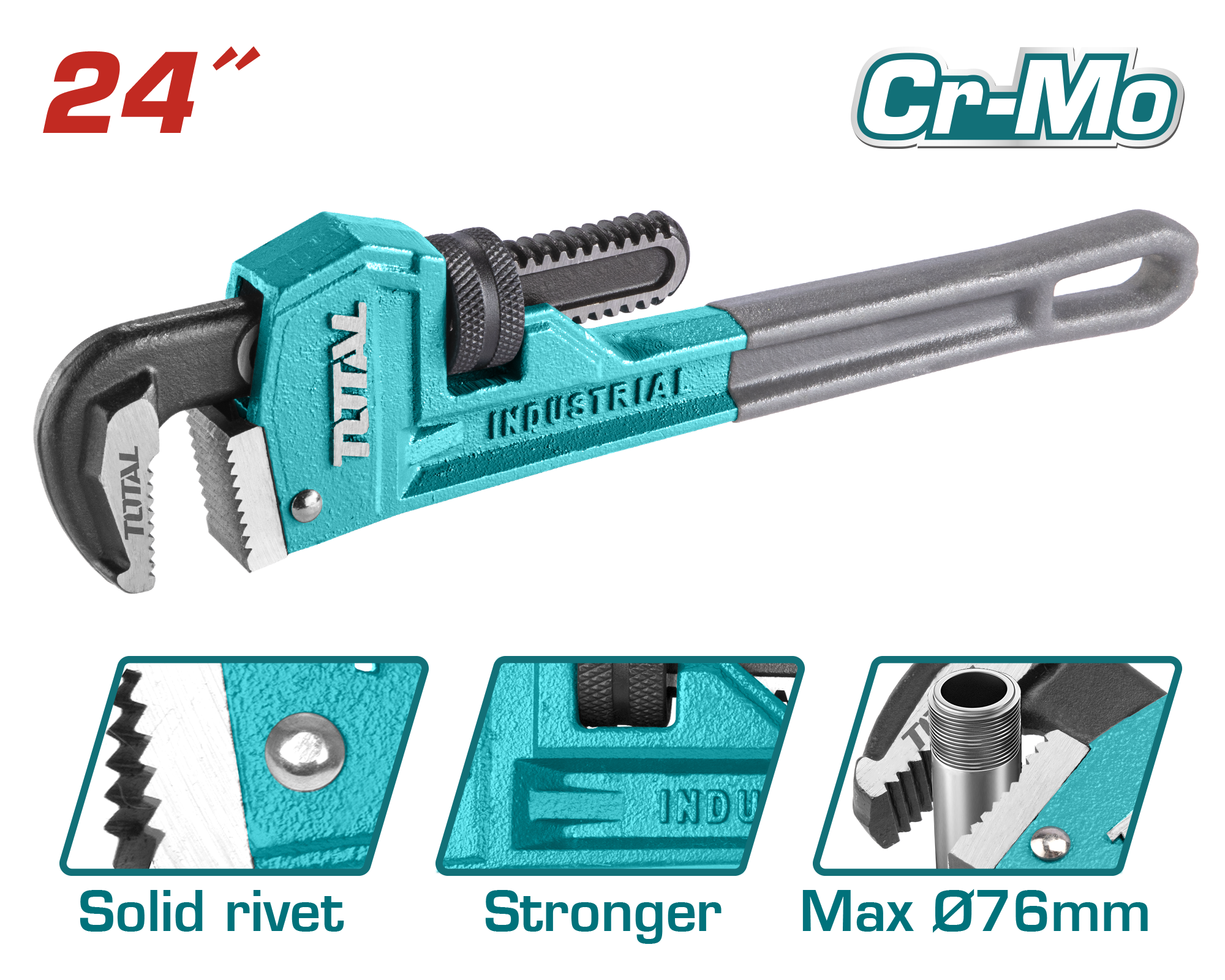 Llave Stilson 24" .