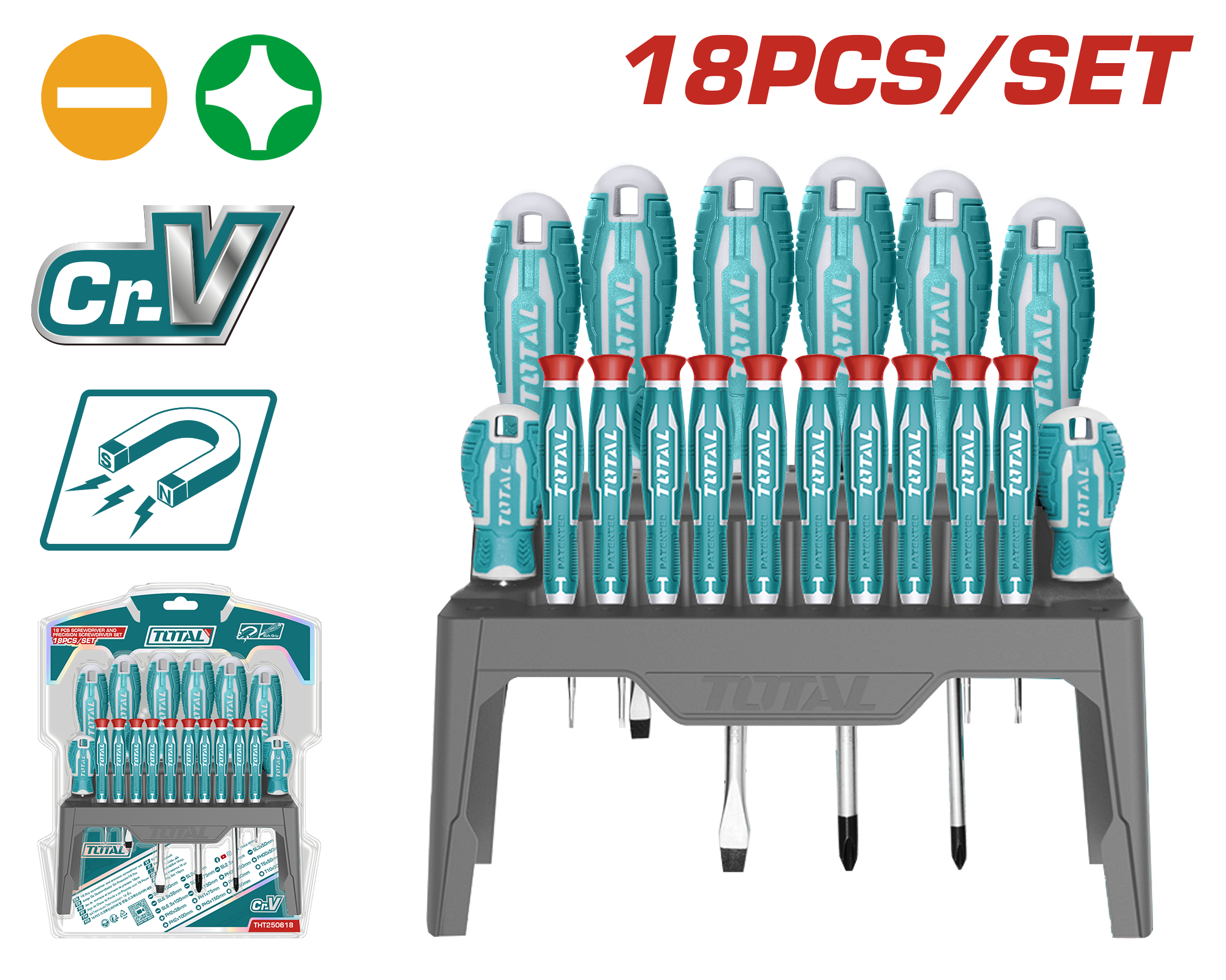 JGO 18 PZS Destornilladores