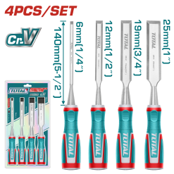 Cincel Formon Para Madera SET 4 Piezas