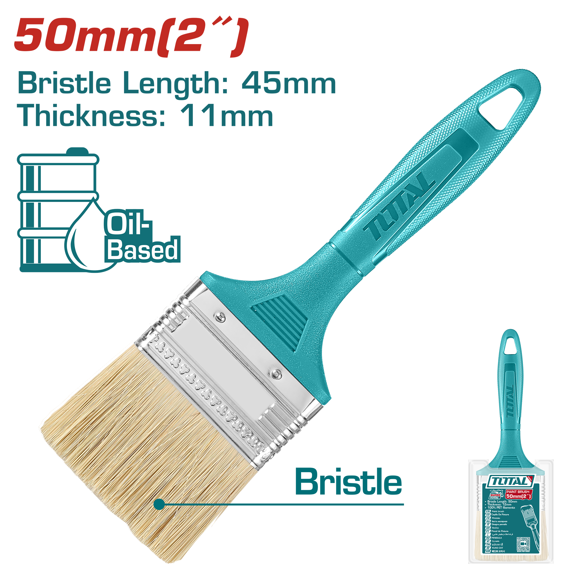 Brocha DE Pintura 50MM 2"