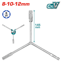 Llave Y 8-10-12MM