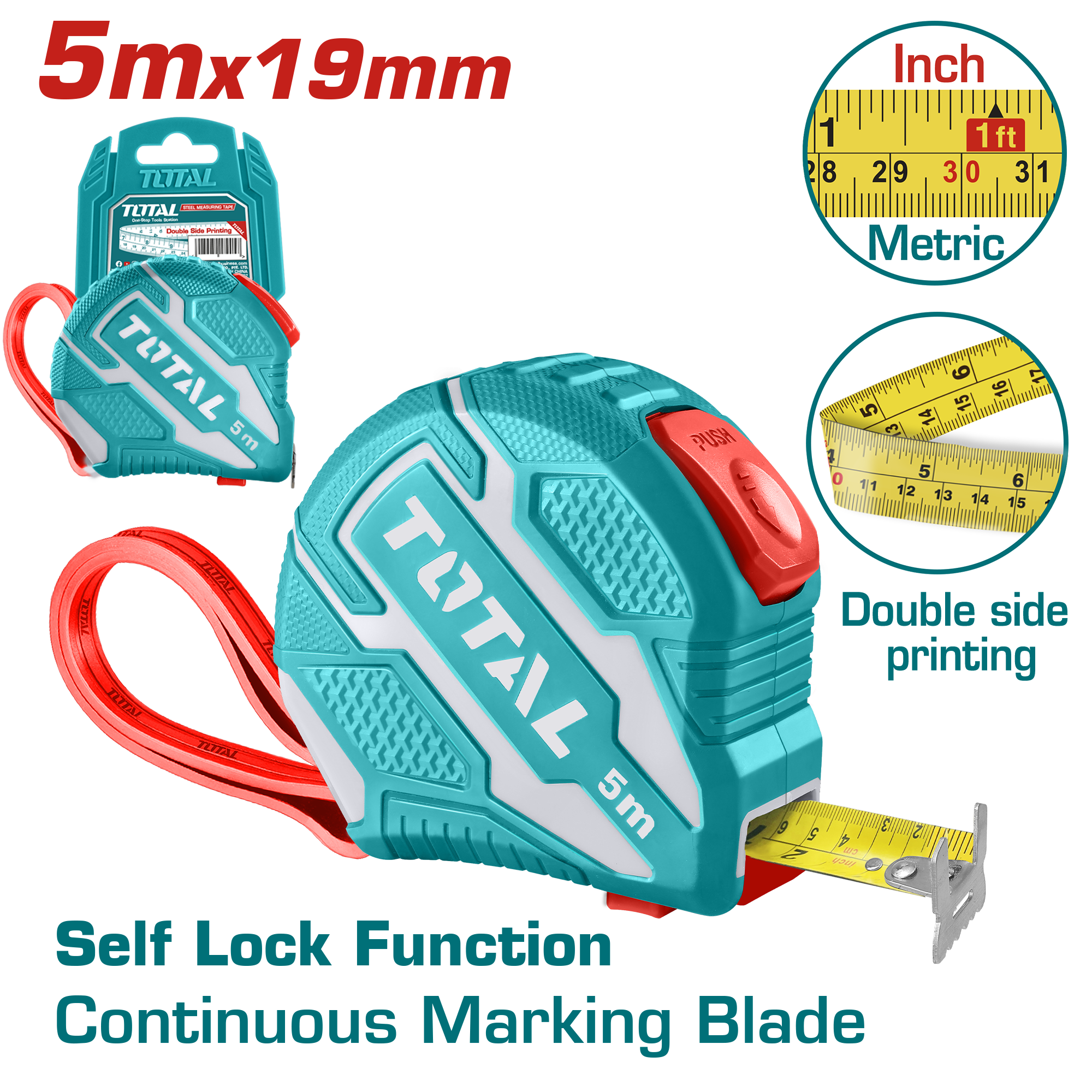 Huincha P/Medir 5MX19 Total (