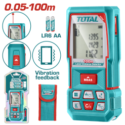 Medidor Laser de Distancia 100m INDUSTRIAL TOTAL TMT51036