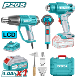COMBO 2 EN 1 Pistola de Calor 2000W Digital y Pistola Calor
