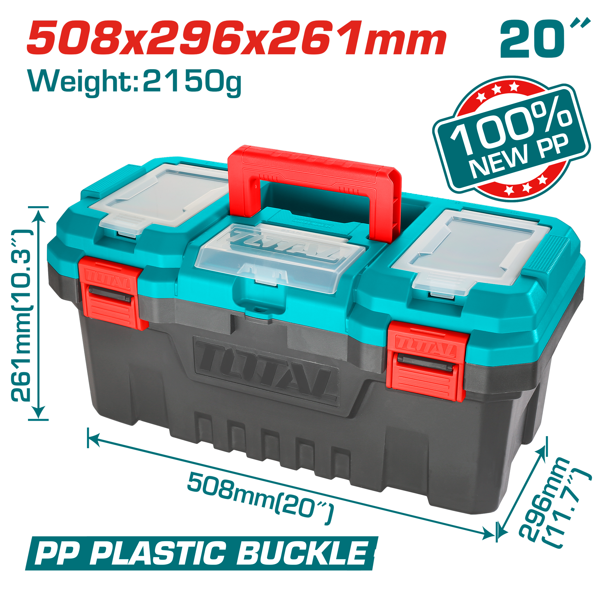 Caja DE Herramientas (20") Plastica