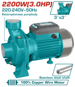 Bomba De Agua Centrífuga 3 Hp 2200w 3x3 800 L/m