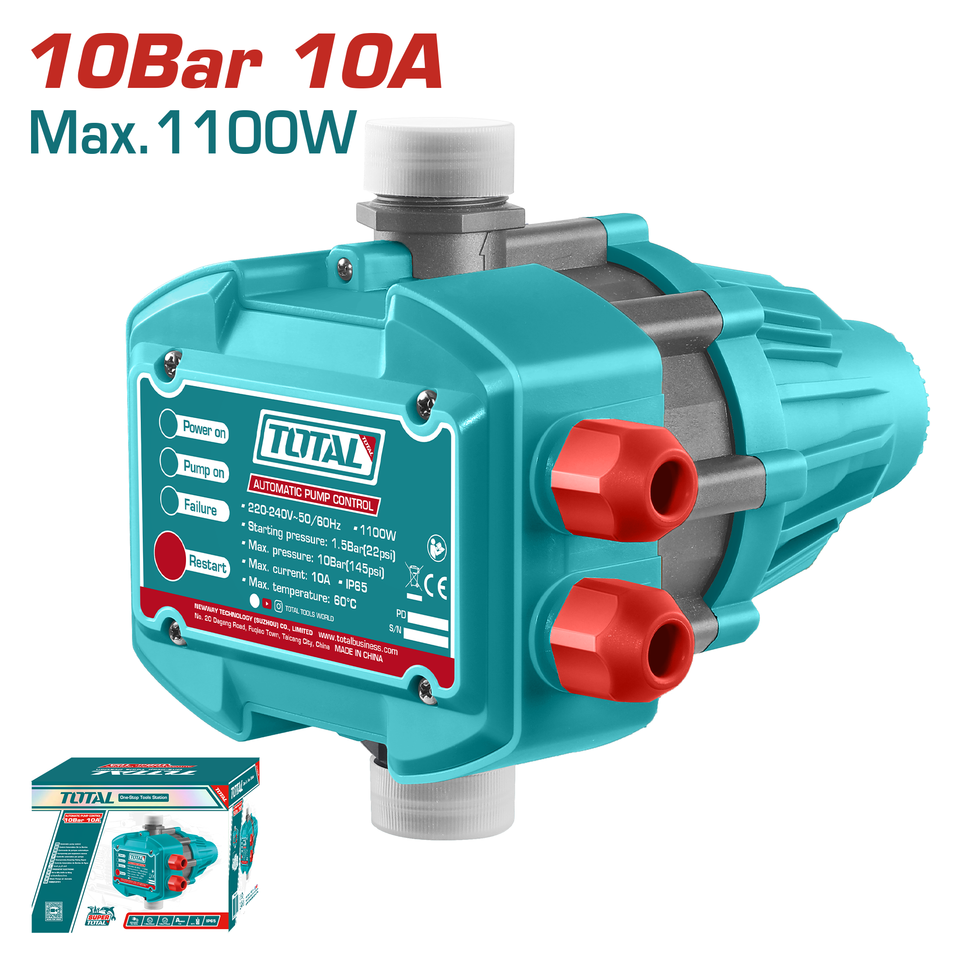 Press Control, Controlador Automático Para Bomba Agua