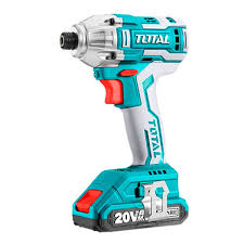 Atornillador de impacto 20v inalámbrico brushless total